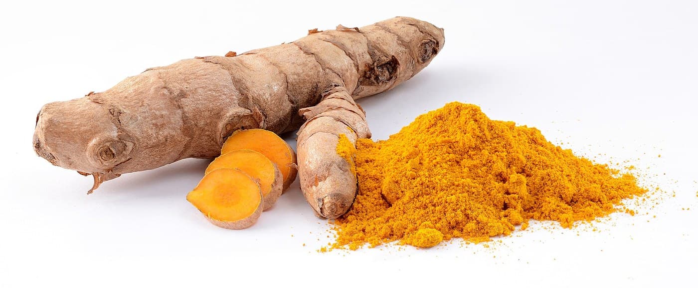 Turmeric Powder: Rhizomes Boiled, Dried and Ground