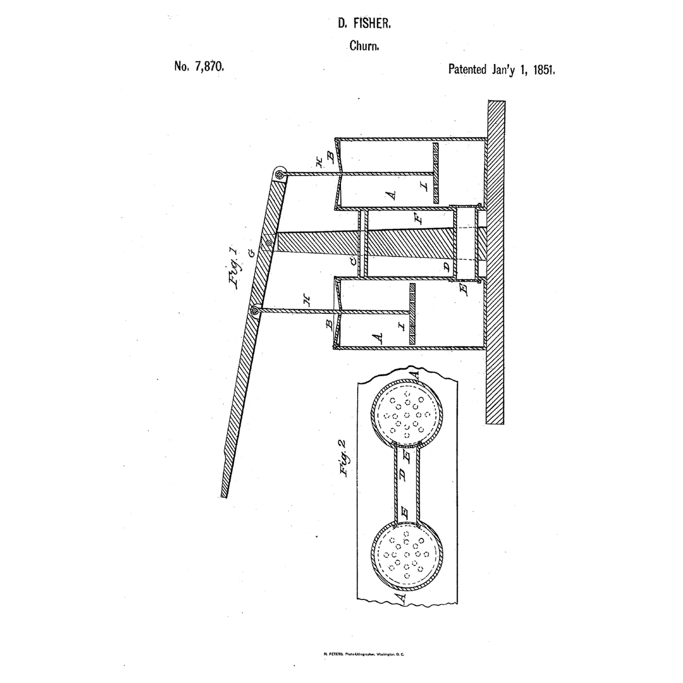 Twin-Cylinder Tube-Link Churn: Two Churns Pumped Into Each Other Through a Tube