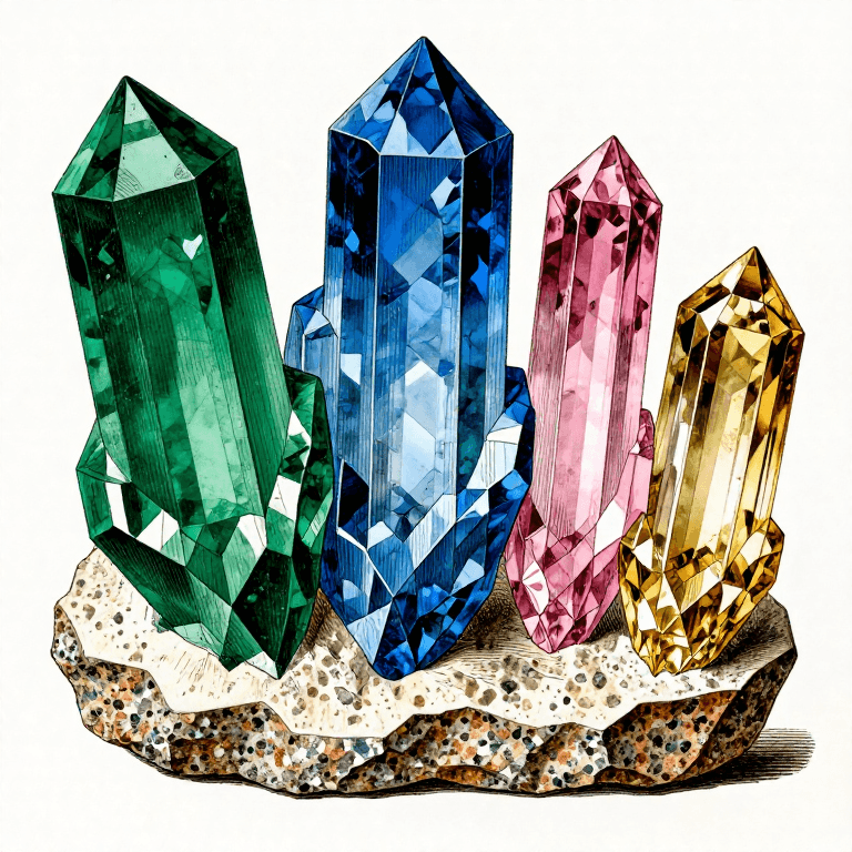 Understanding Beryllium from Beryl — The Toxic Gem Metal Behind Emeralds