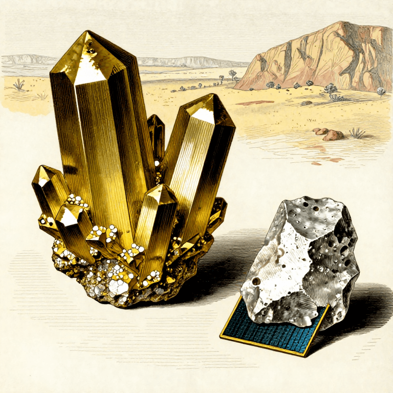 Understanding Tellurium from Calaverite — The Rarest Stable Metalloid from Gold Ore