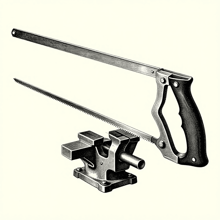 The Hacksaw: Blade Tension, TPI, and the Three-Tooth Rule