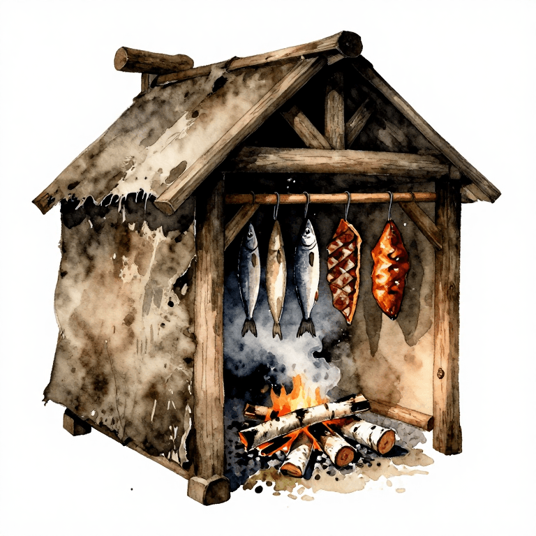 Smoking Meat the Viking Way — Cold-Smoke Preservation