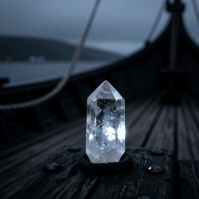 Using a Viking Sunstone — Navigating by Polarized Skylight with Iceland Spar