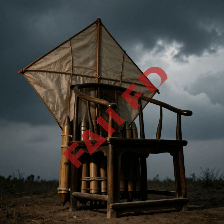 Wan Hu's Rocket Chair — The First Attempt at Human Rocket Flight