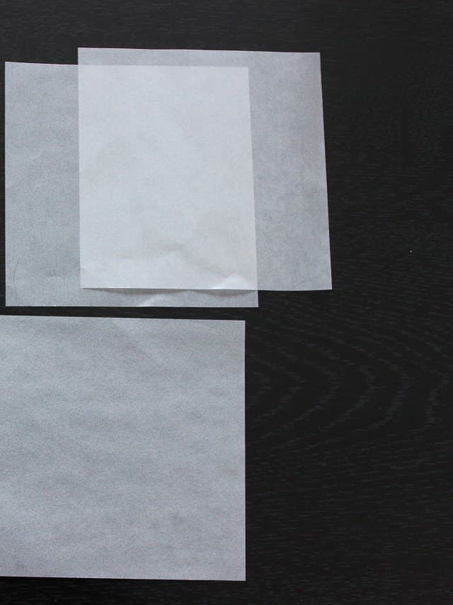 Wax Paper: Paper Dipped in Melted Paraffin