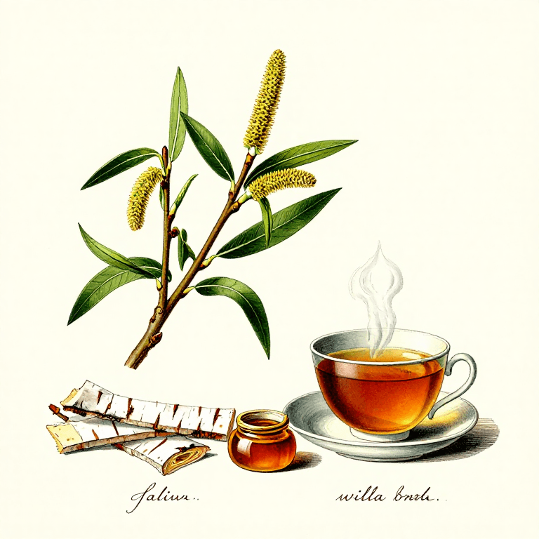 Willow Bark Tea — Nature's Pain Reliever (Precursor to Aspirin)