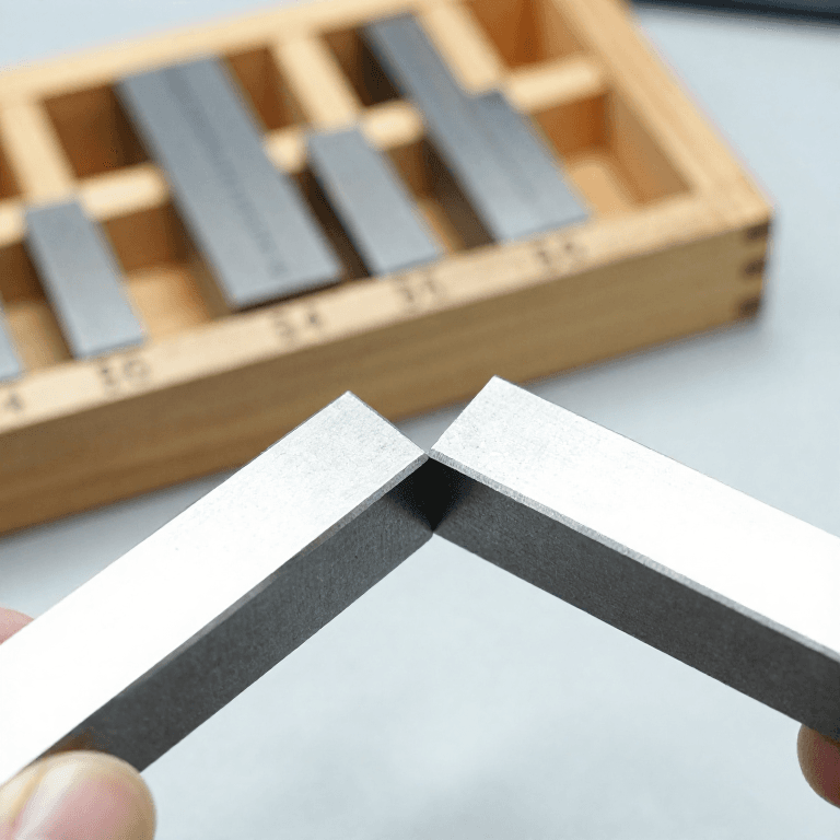Wringing Gauge Blocks: Building Any Length from a Box of Them