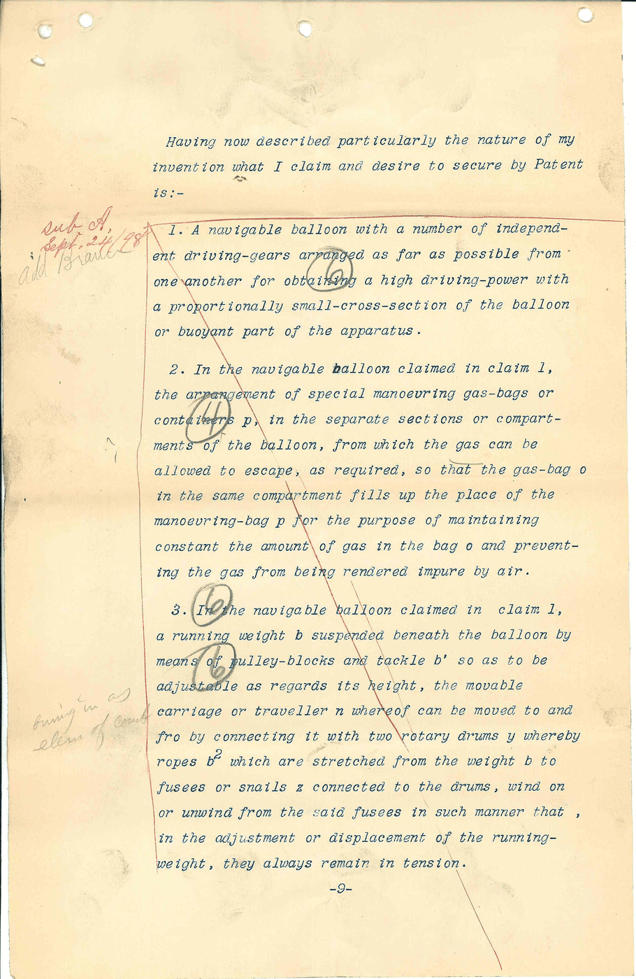 Zeppelin Navigable Balloon