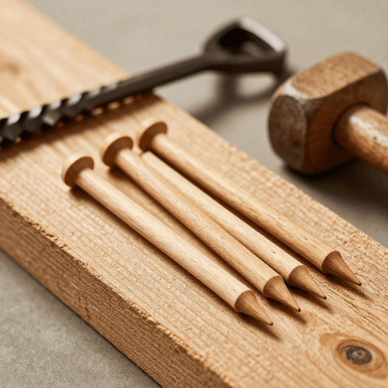 Making Treenails — Wooden Pegs for Timber Framing and Shipbuilding