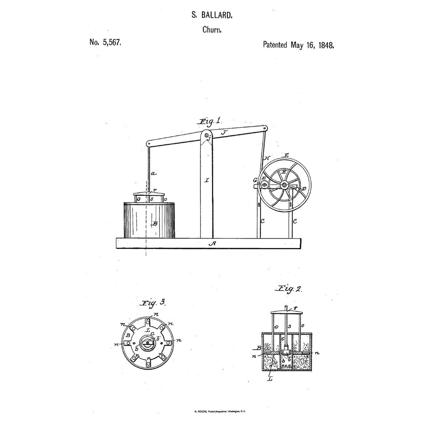 Air-Pump Annular Dasher Churn: A Pump in the Middle, a Ring Dasher Round It