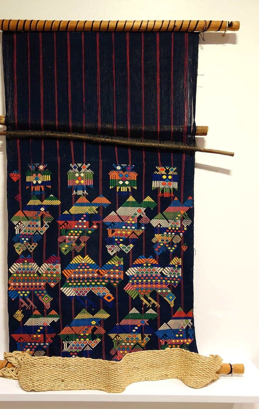 Backstrap Loom Set: End Bars, Shed Rod, Heddle Rod and Sword