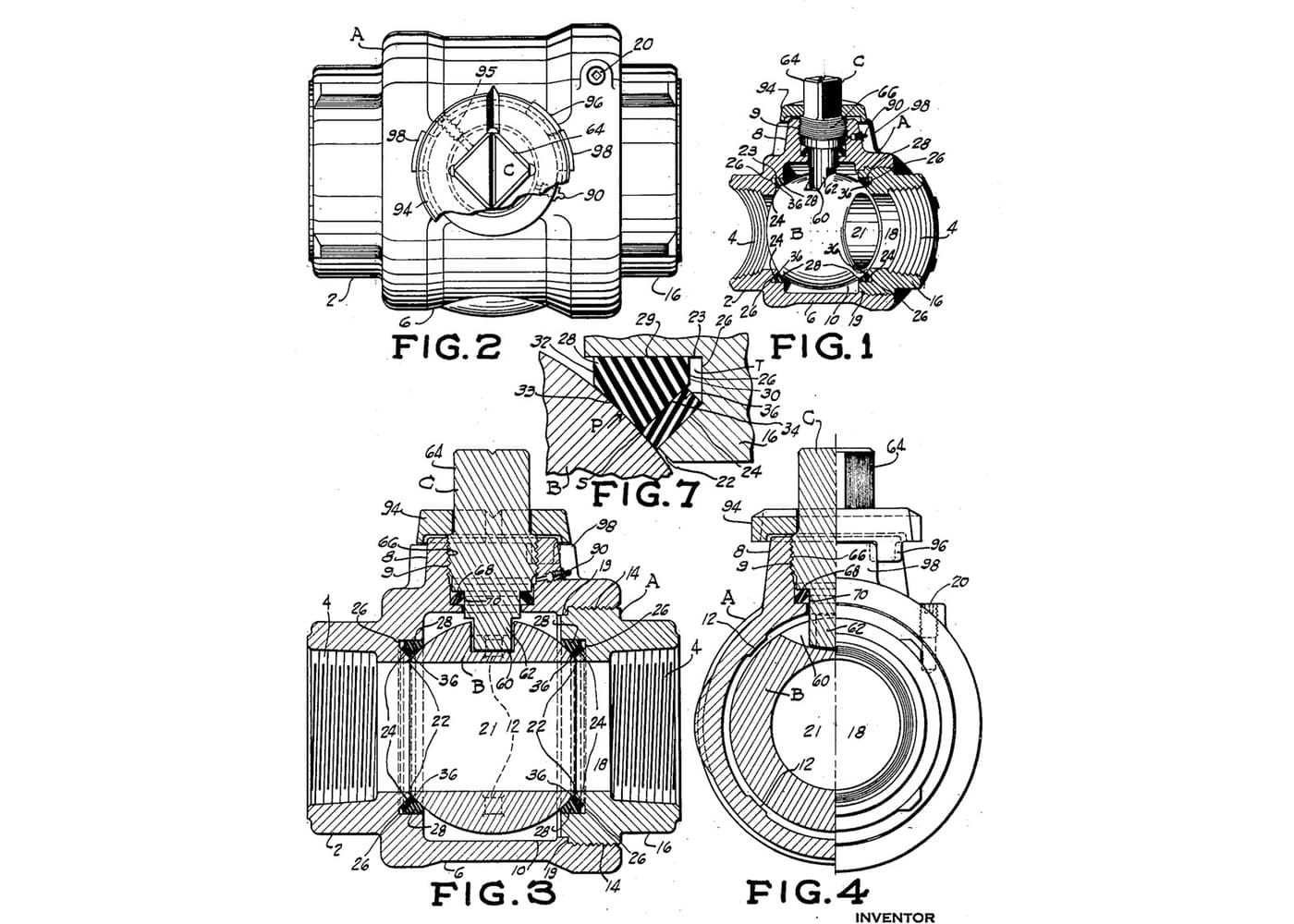 Ball Valve: Floating PTFE Seat and Seal Rings on a Stainless Ball (Clade 1956)