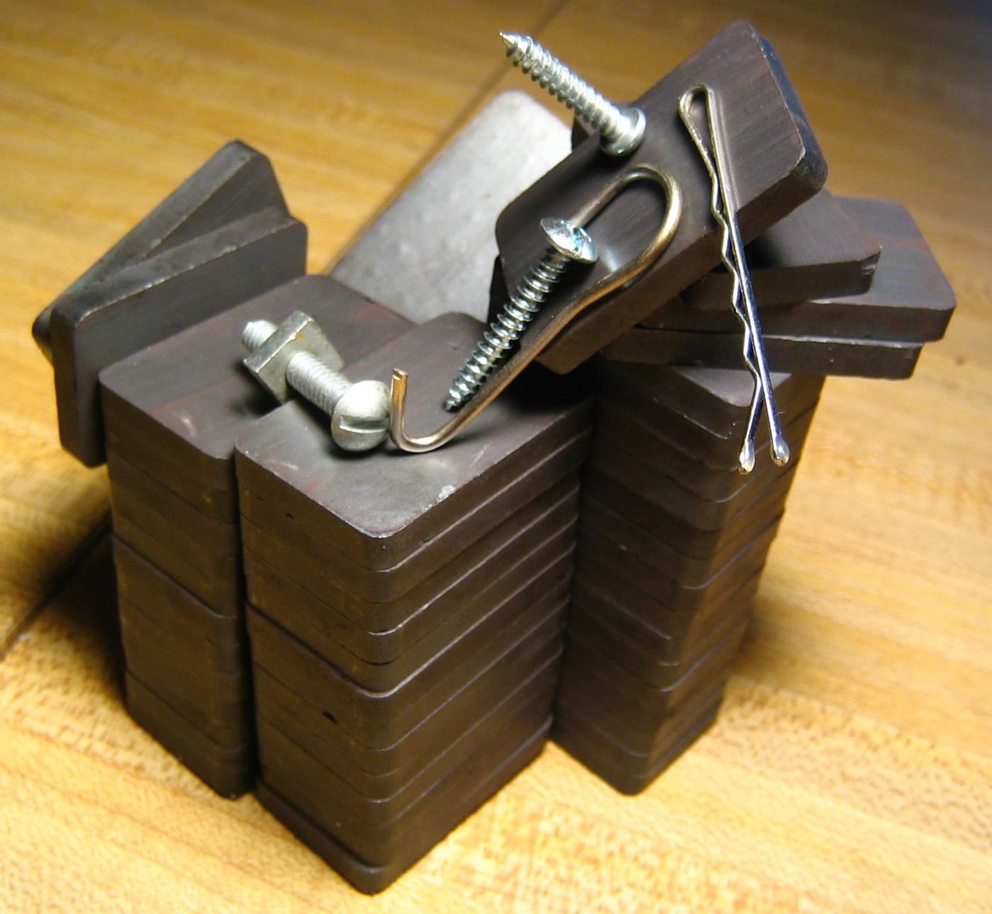 Barium Ferrite Disc Magnet: Barium Carbonate and Iron Oxide Sintered (Went, Philips 1956)