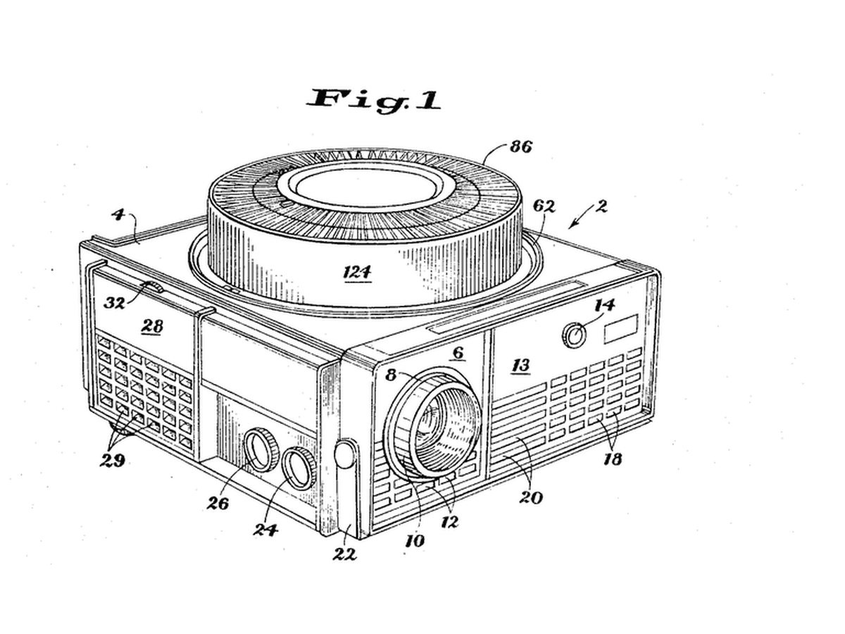 Rotary Gravity Slide Projector