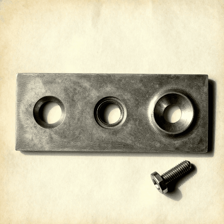 The Clearance Hole: Why the Bolt Should Not Touch the Top Part