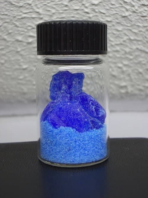 Copper Sulfate from Copper Oxide and Dilute Sulfuric Acid