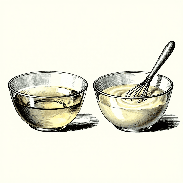 Emulsions: Oil and Water Held Apart by Something Standing Between Them