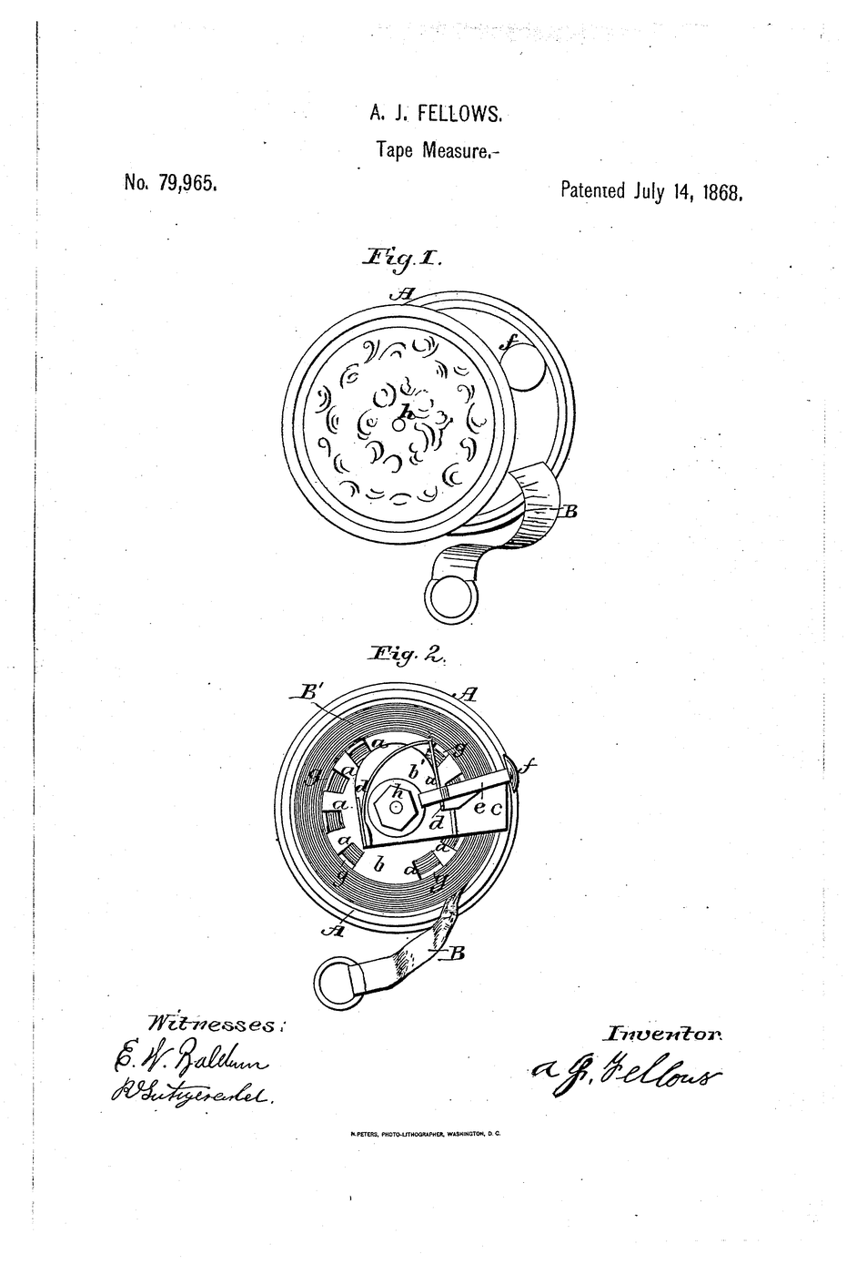 Spring Tape Measure
