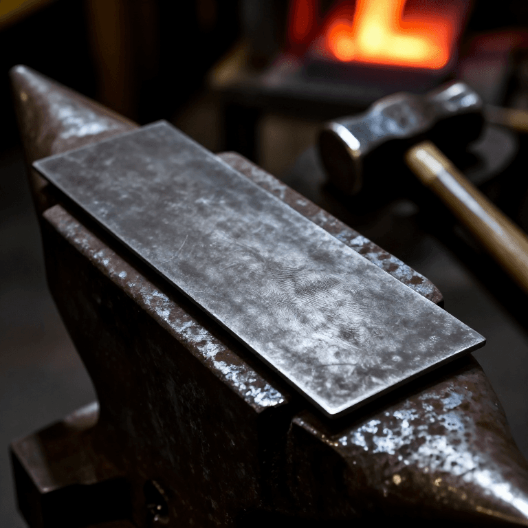 Mild Steel Plate and Sheet Hammered from a Billet