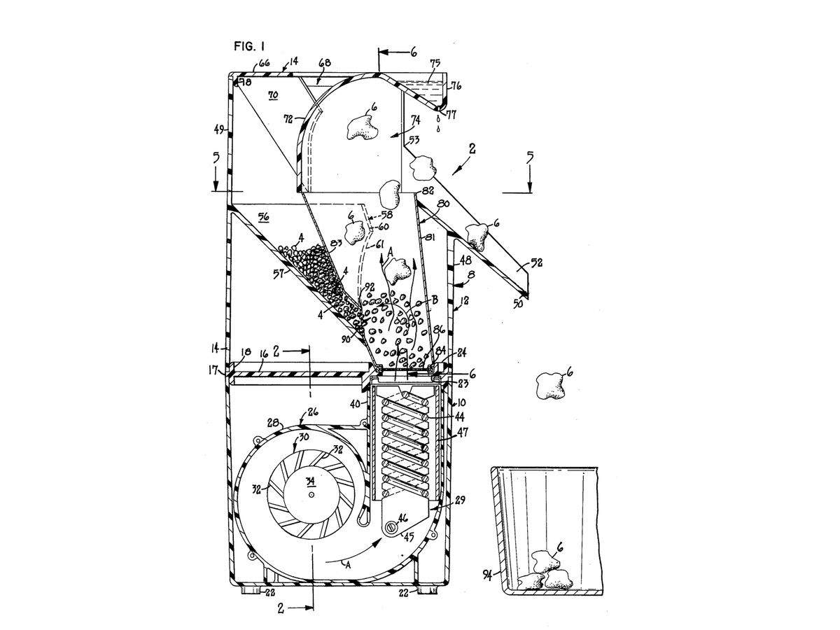 Hot-Air Popcorn Popper
