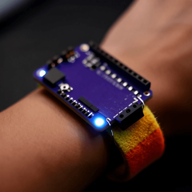 Making a Motion-Reactive LilyPad Patch