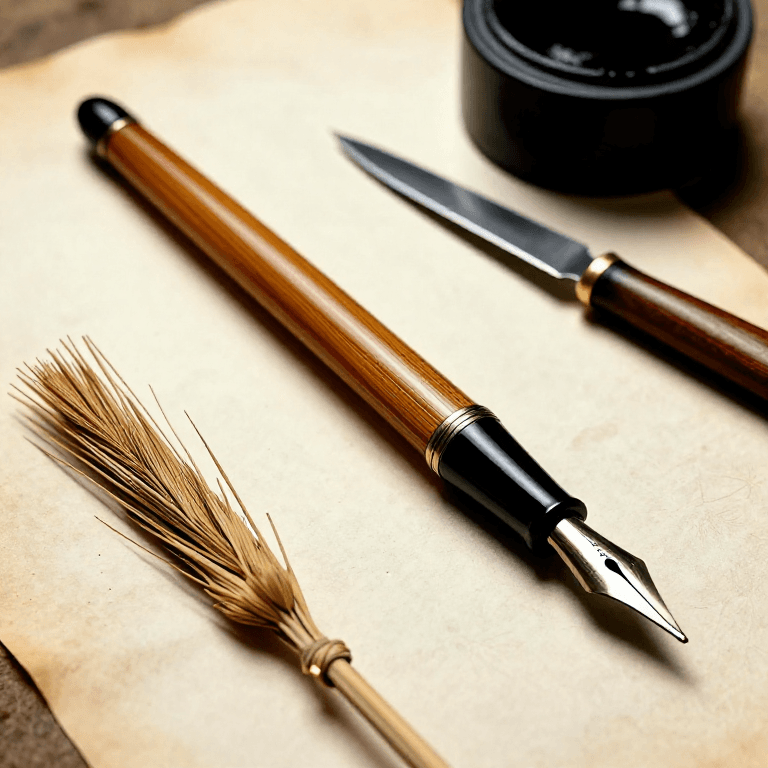Making a Reed Calligraphy Pen (Qalam) — The Oldest Writing Tool
