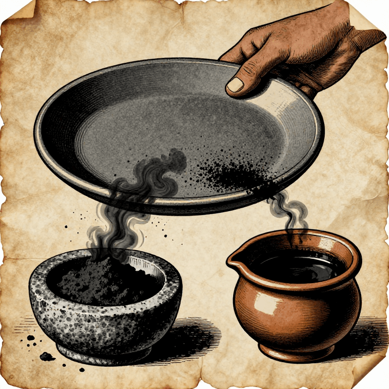 Making Black Tattoo Ink from Wood Soot — The Oldest Body Pigment in Human History