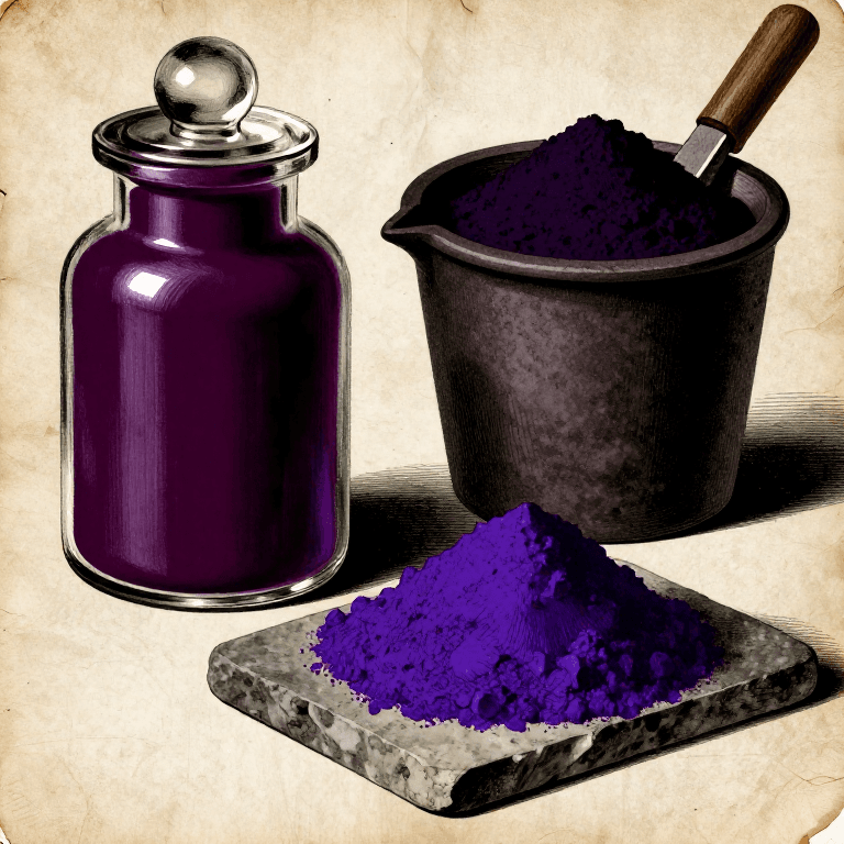 Making Manganese Violet — The Affordable Violet Pigment That Democratised the Palette