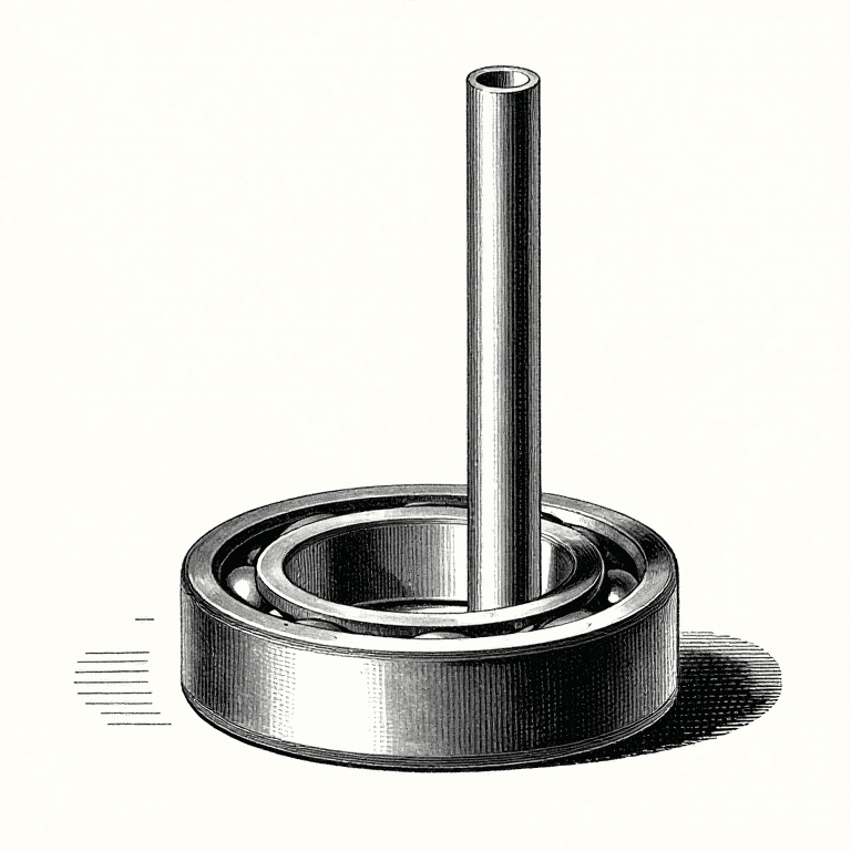 Mounting a Bearing: Press on the Ring That Is Being Fitted, Never Through the Balls