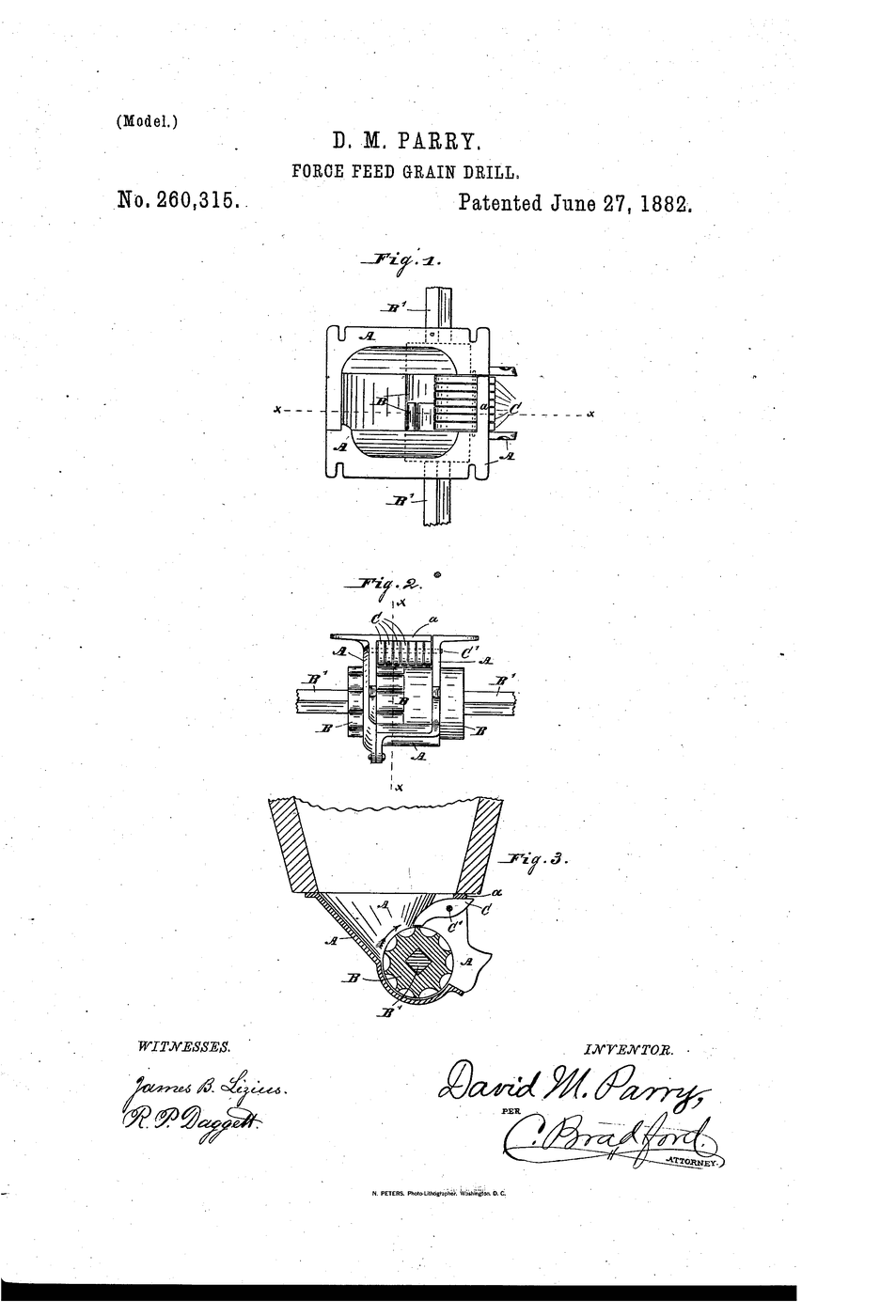 Force-Feed Grain Drill