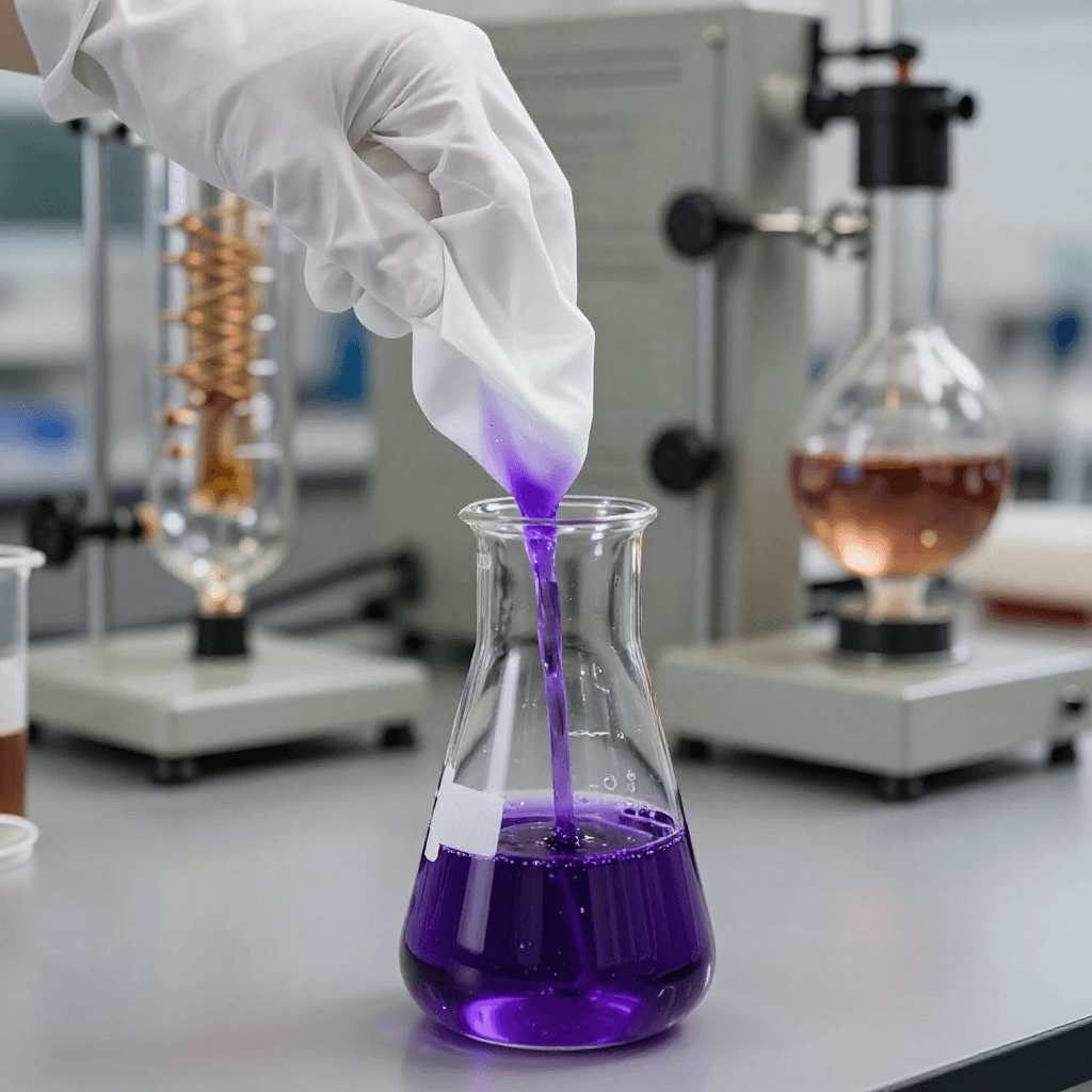 Perkin's Mauveine — The First Synthetic Aniline Dye from Coal Tar