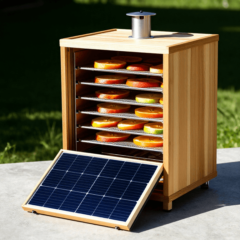 Building a Solar Food Dehydrator — Passive Convection Dryer
