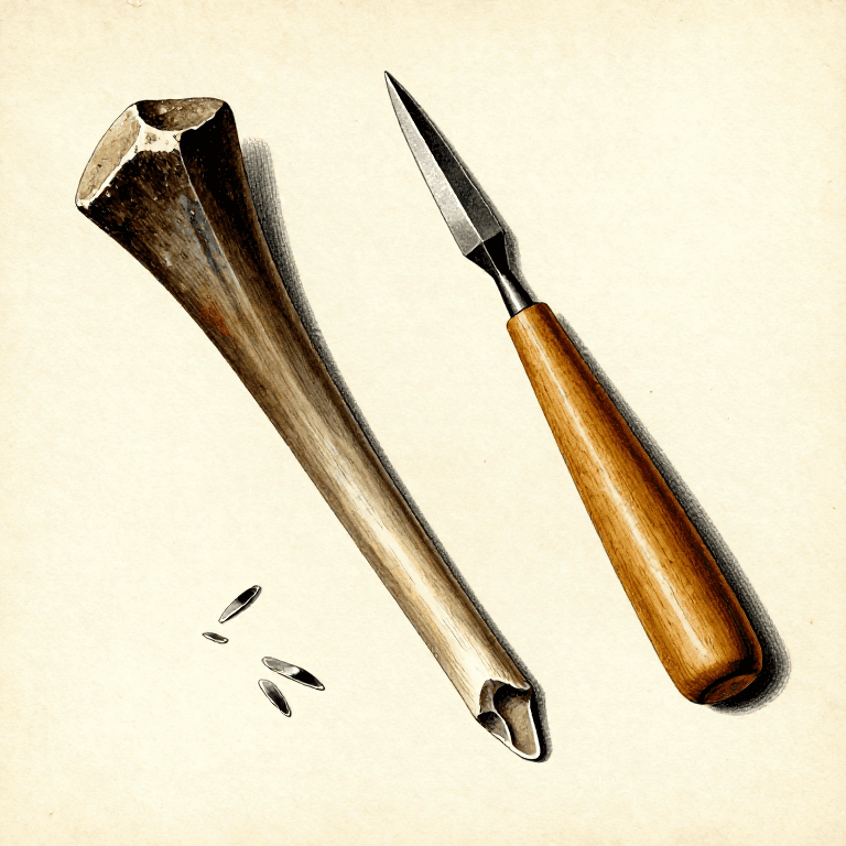 Making an Antler Pressure Flaker — Precision Flint-Knapping Tool