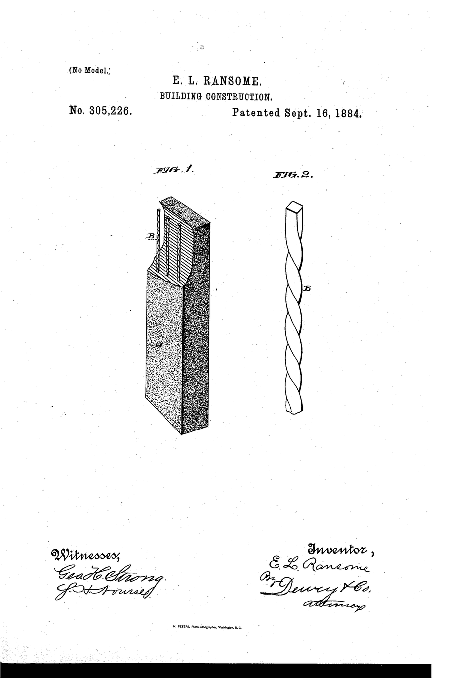 Reinforced Concrete (Twisted Rebar)
