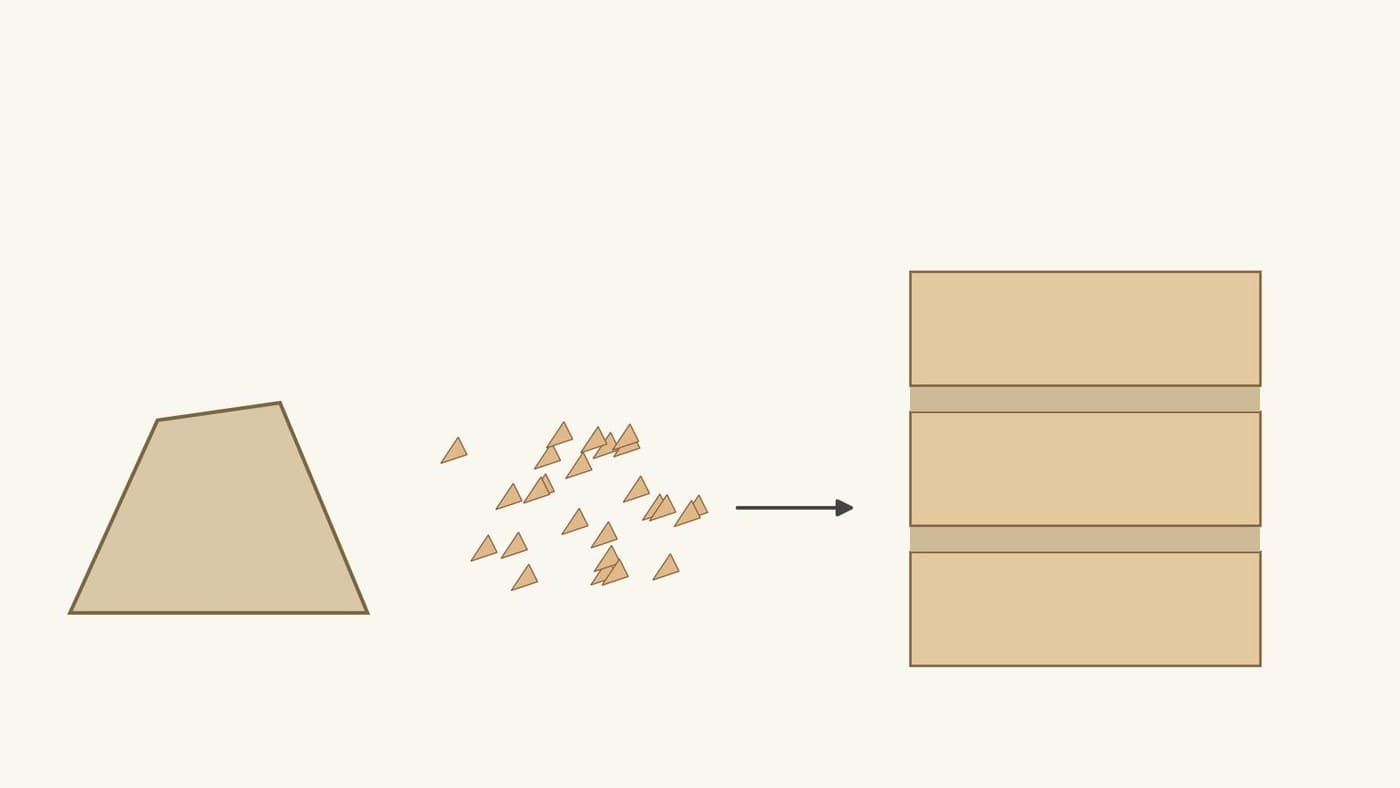 Refractory Mortar: Fresh Fireclay and Ground Firebrick Worked with Water