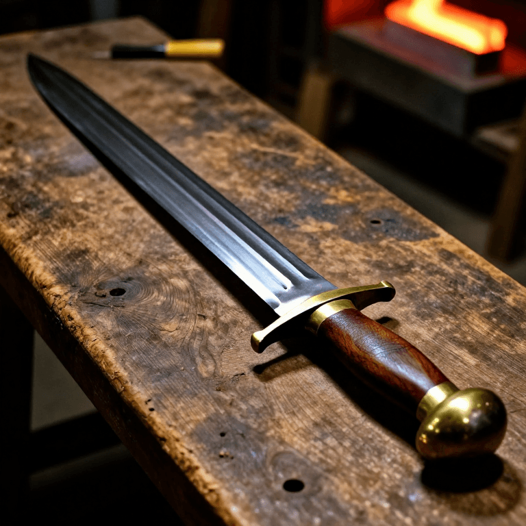 Forging a Roman Gladius Short Sword — Legionary Sidearm