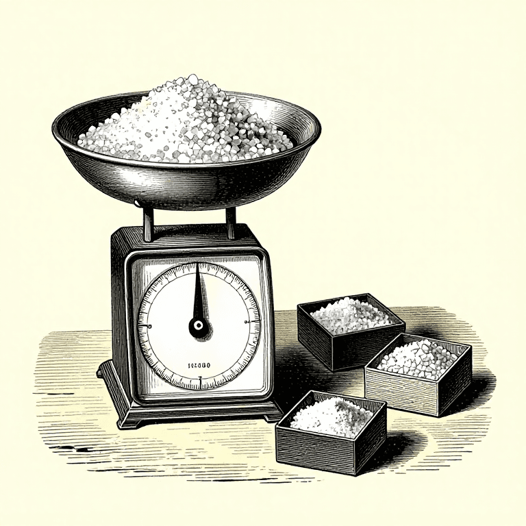 Salt: Measure It by Weight, and Add It Early Enough to Travel