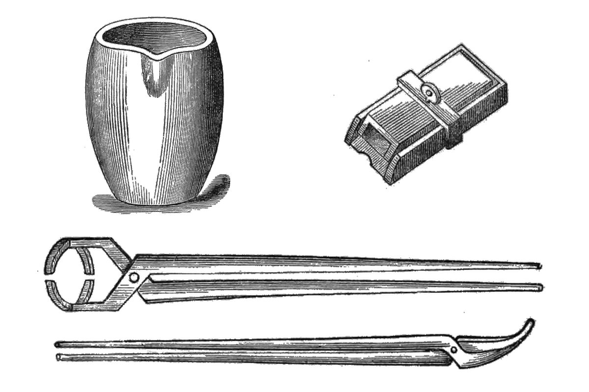 Silver Solder from Fine Silver, Copper and Spelter: Gee, 1877