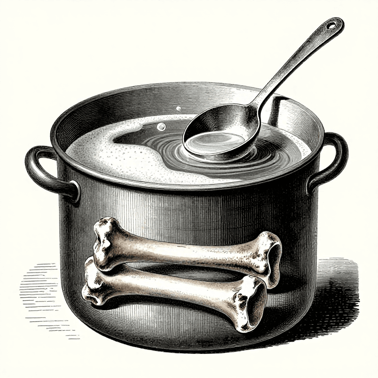 Stock: Why It Must Not Boil, and What the Scum Is