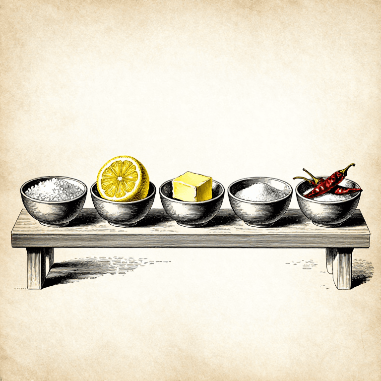 Taste as You Go: The Five Dials You Can Actually Turn
