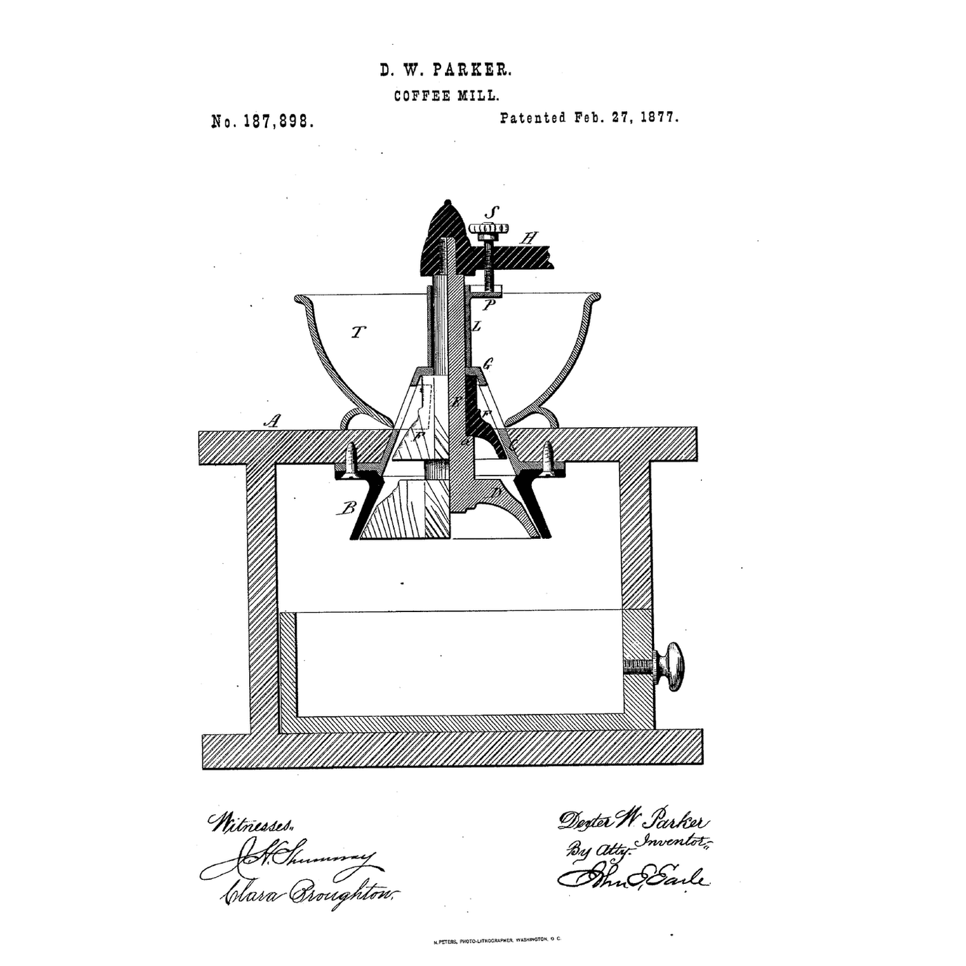 The Coffee Mill: A Cracker, a Grinder and One Screw to Set Them