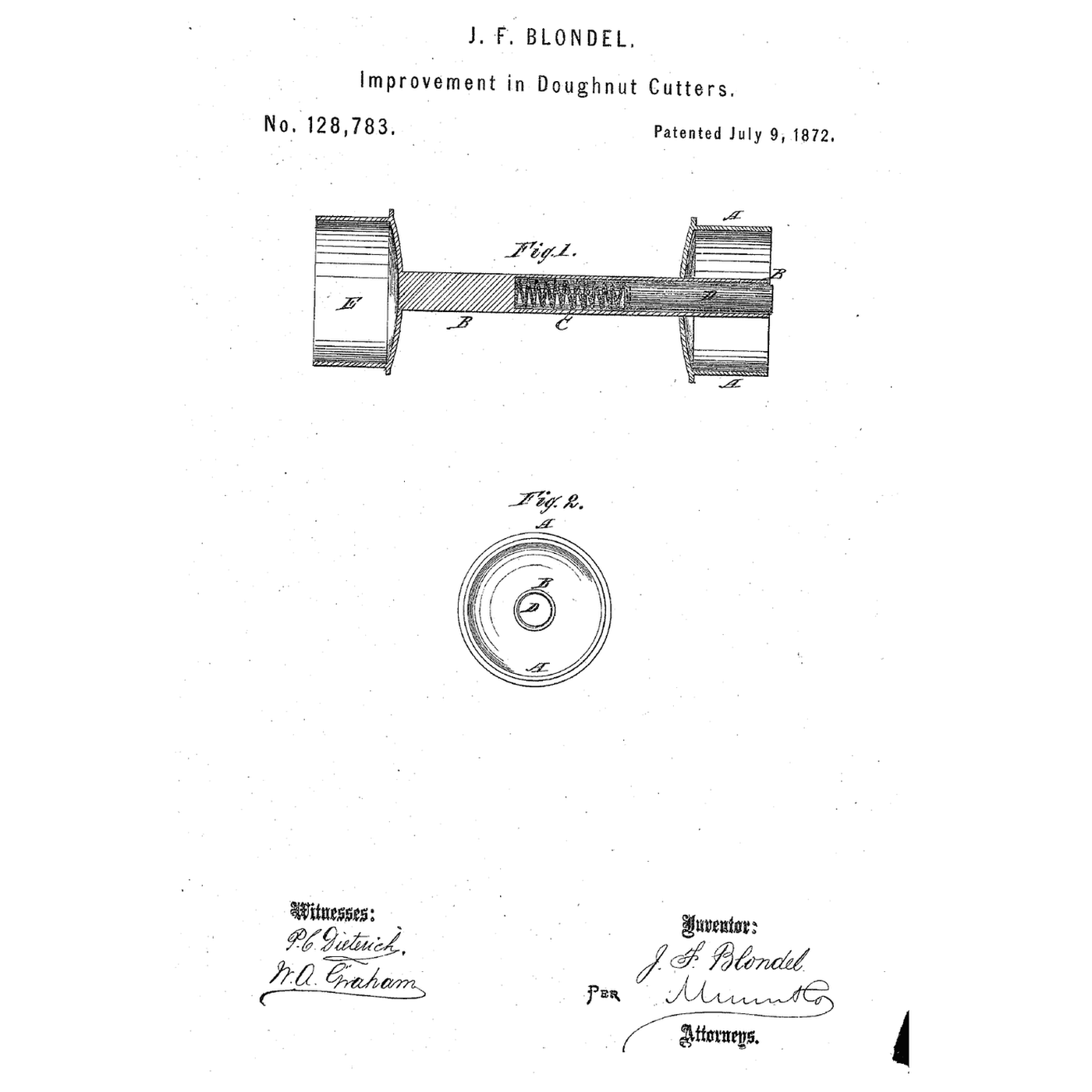 The Doughnut Cutter: A Spring That Pushes the Hole Back Out