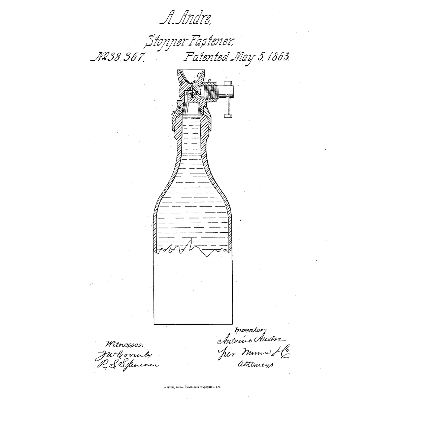 The Screw-Valve Bottle Stopper: Close It With a Screw, Pour and Fill Through a Funnel