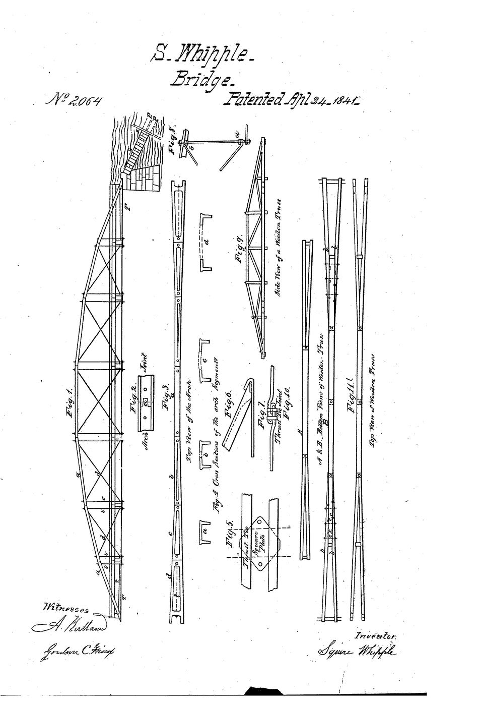 Whipple Bowstring Truss
