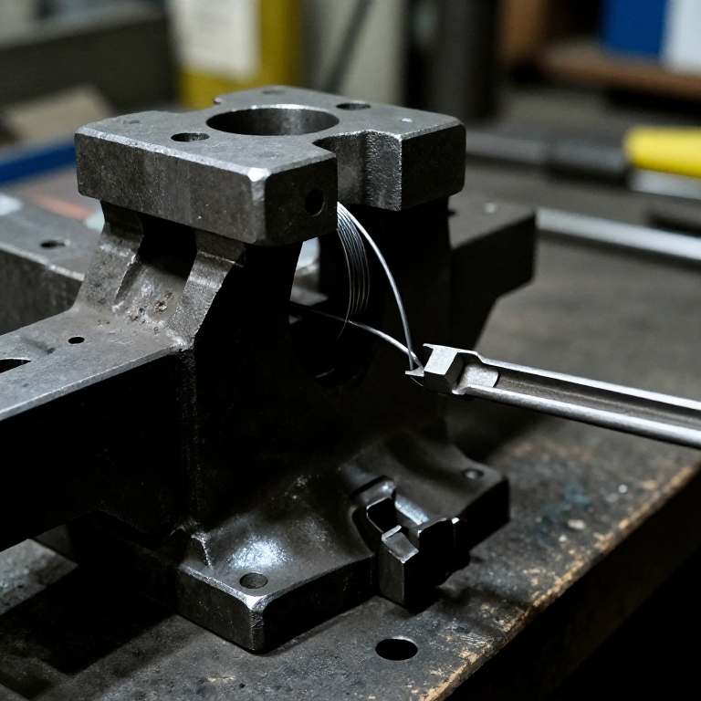 Drawing Wire Through a Drawplate — Reducing Iron Rod to Fine Wire