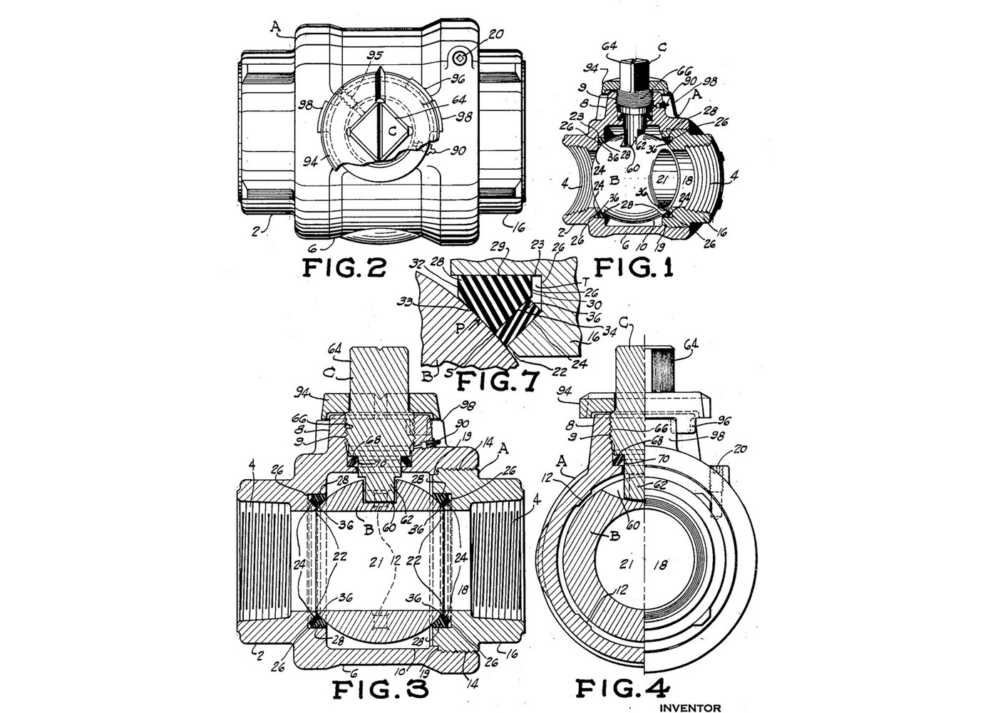 Ball Valve: Floating PTFE Seat and Seal Rings on a Stainless Ball (Clade 1956)