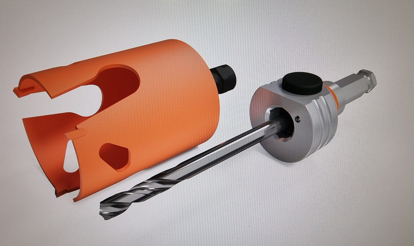 Hole Saws: Toothed Strip Rolled into a Cup