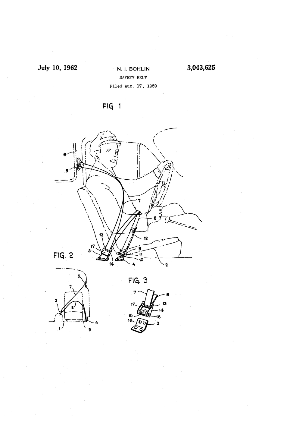 Three-Point Seat Belt