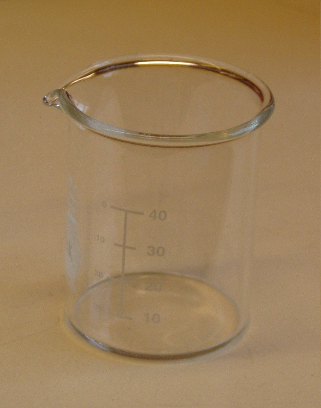 Borosilicate Beakers Made from Wide Glass Tube