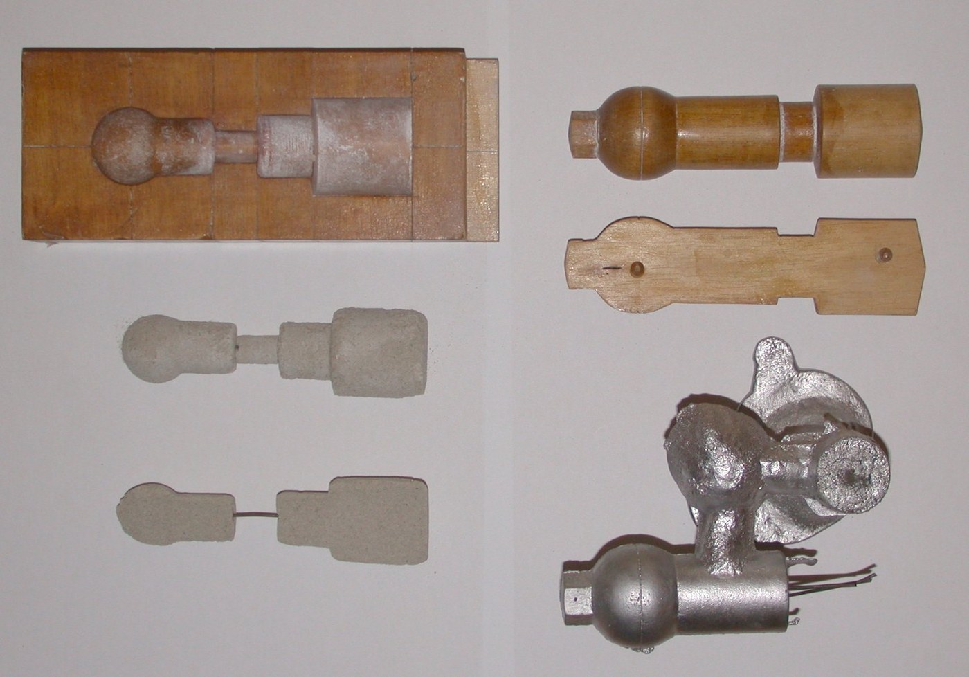 Brass Fittings: Sand-Cast on a Core, Then Tapped